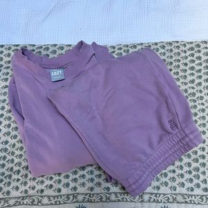 TNA Cozy Boyfriend Sweat Set